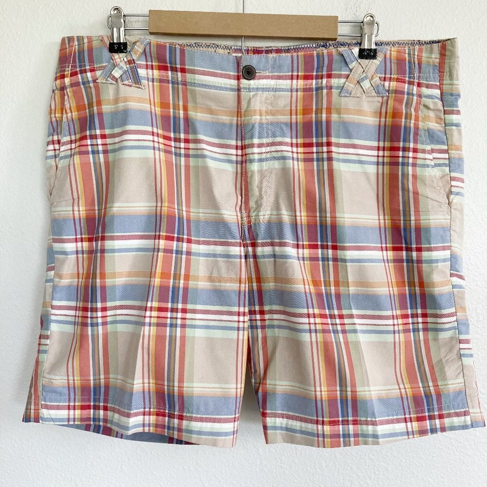 Robert Graham Classic Fit Cotton Plaid Shorts